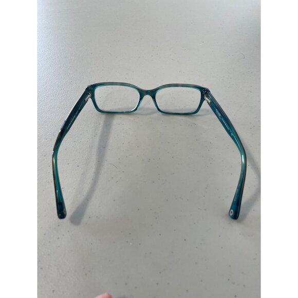 Coach HC 6040 Brooklyn Eyeglasses 5116 Dark Tortoise Teal Designer Frames Luxury - Picture 9 of 9